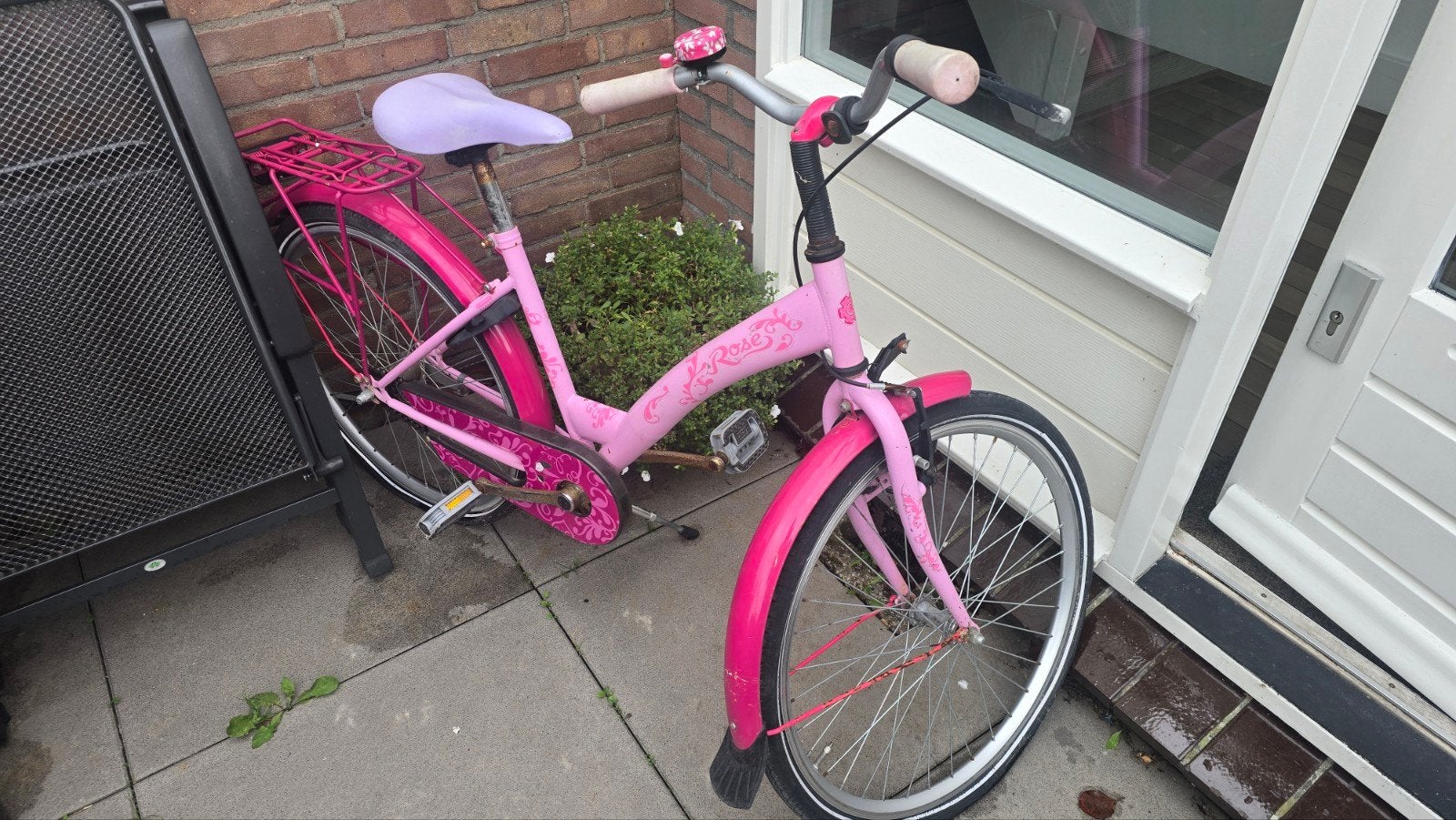 meisjes fiets. 7-9 jaar gratis, Ophalen, Gebruikt, 20 inch