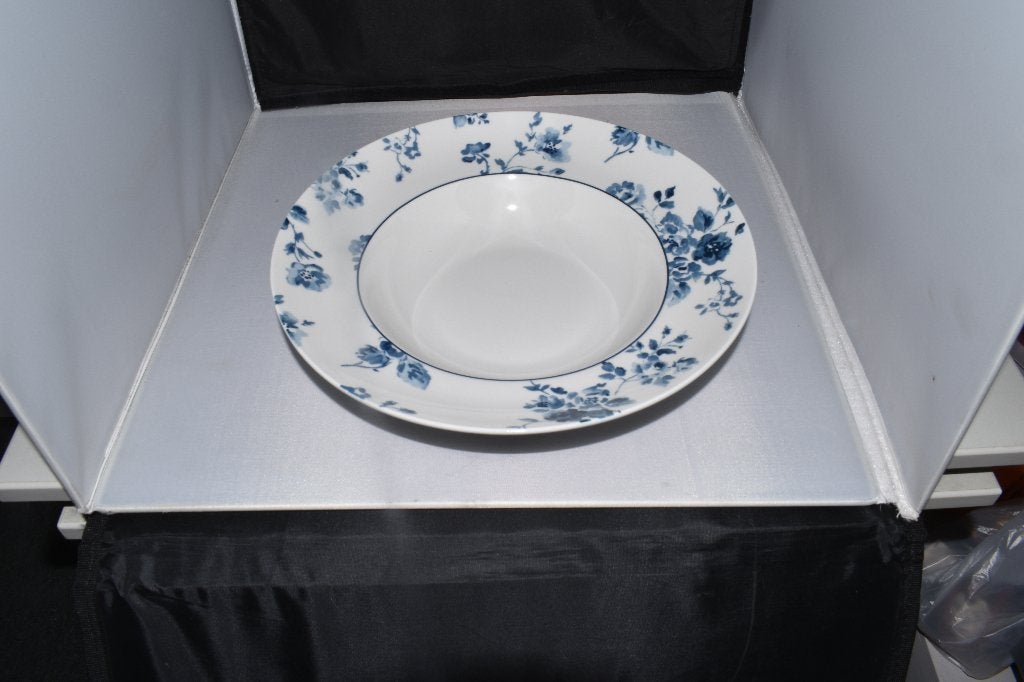 Pastaborden China Rose Laura Ashley servies, Overige merken, Nieuw, Ophalen of Verzenden, Bord(en)
