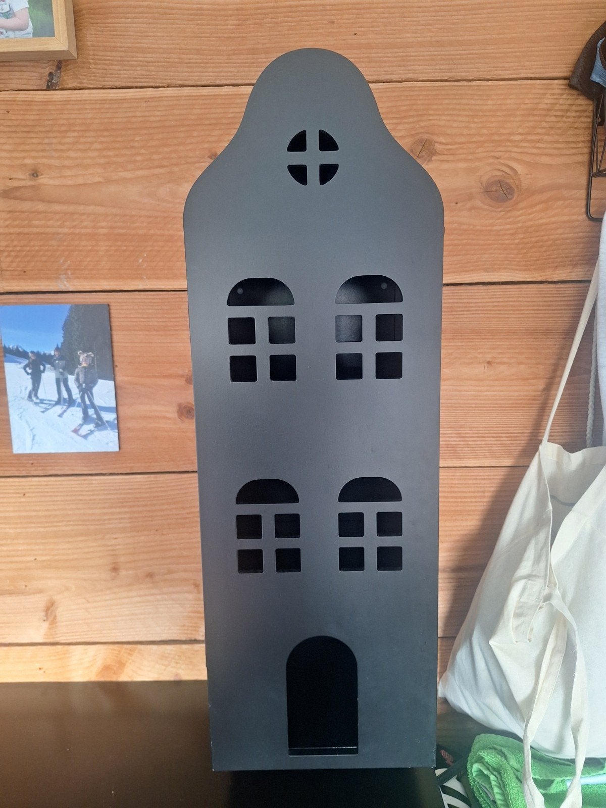 Zwart (Speelgoed)Kastje - Grachtenpand Design, Ophalen, Gebruikt, Zwart, Opbergmeubel