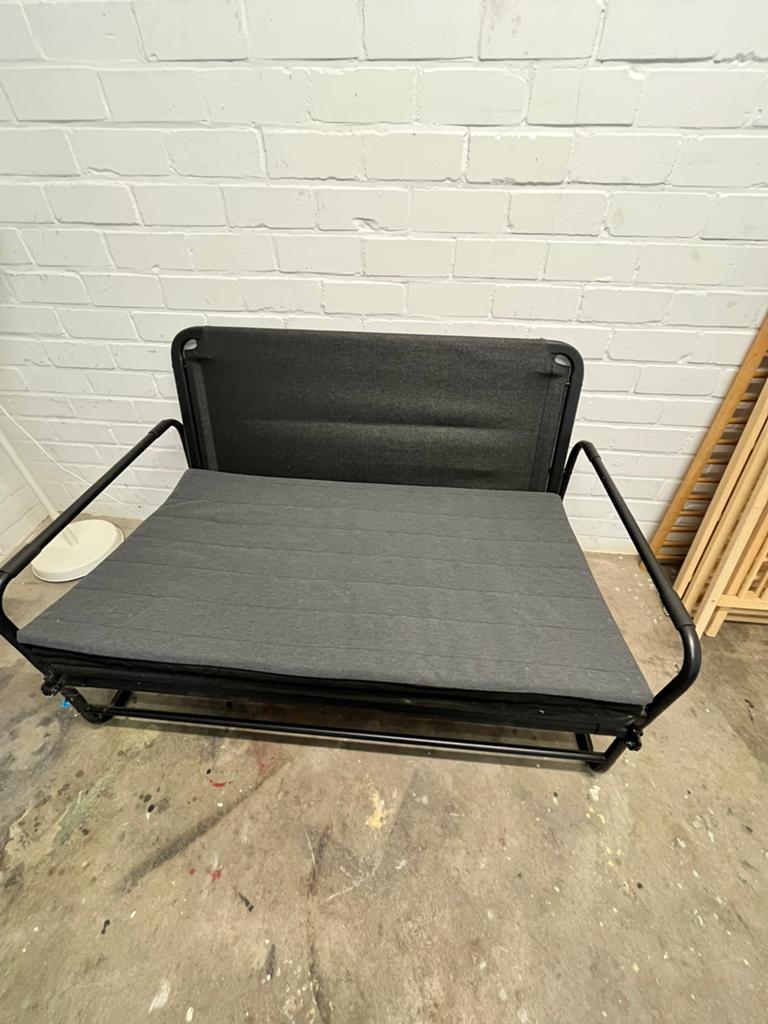IKEA uittrekbare slaapbank, Ophalen, Gebruikt, Tweepersoons, 140 cm