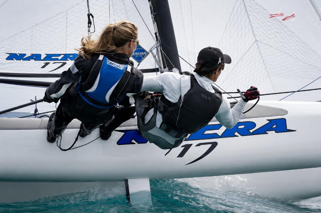 Nacra 17 Olympic Foiling, Watersport en Boten, Catamarans, Ophalen, Gebruikt, Geen motor, Overige modellen