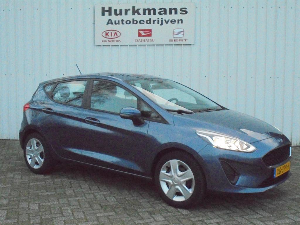 Ford Fiesta 1.1i 85PK 5DRS NL-AUTO ZEER NETJES CRUISE CONTRO, Stof, Gebruikt, Blauw, Origineel Nederlands