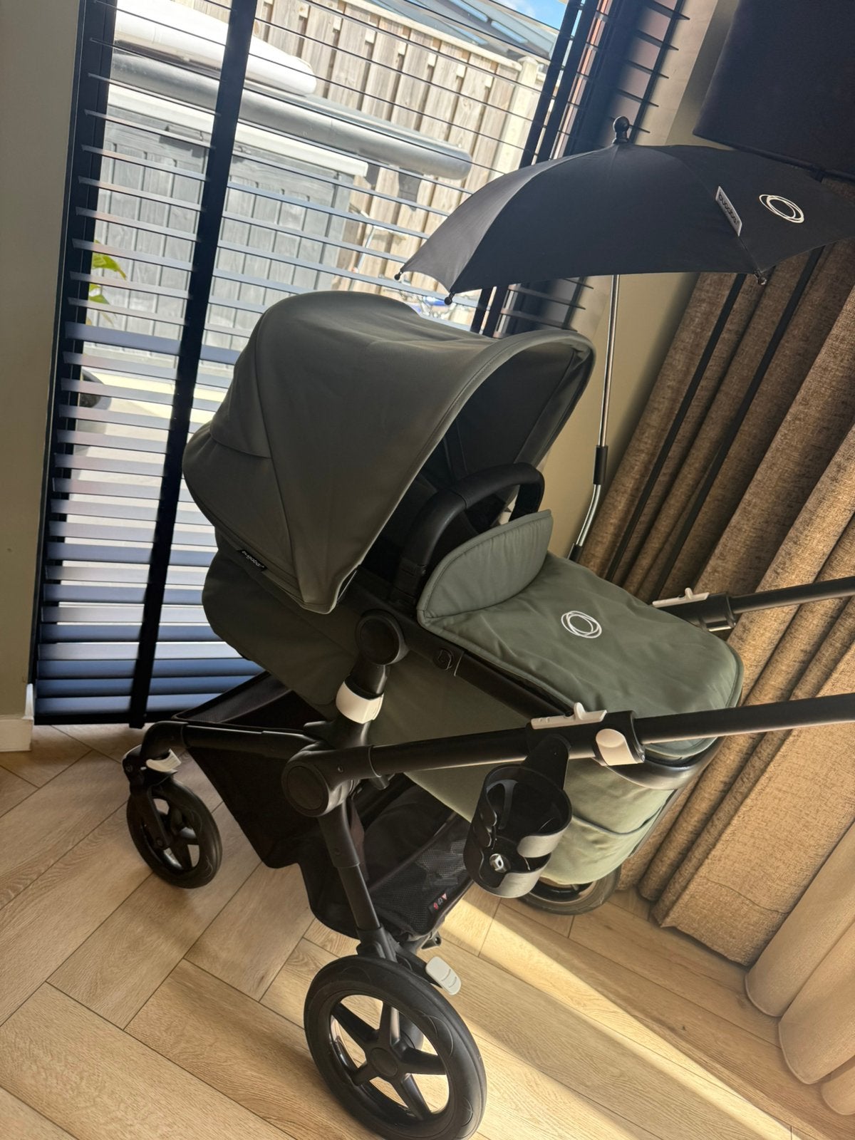 Bugaboo fox3 en artipoppe draagzak leopard samen!, Ophalen, Gebruikt, Bugaboo