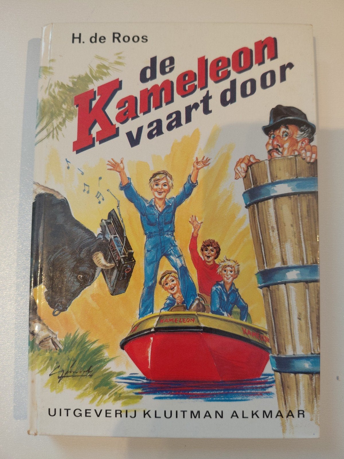 De Kameleon vaart door - H. de Roos, Ophalen of Verzenden, Gelezen, H. de Roos, Fictie algemeen