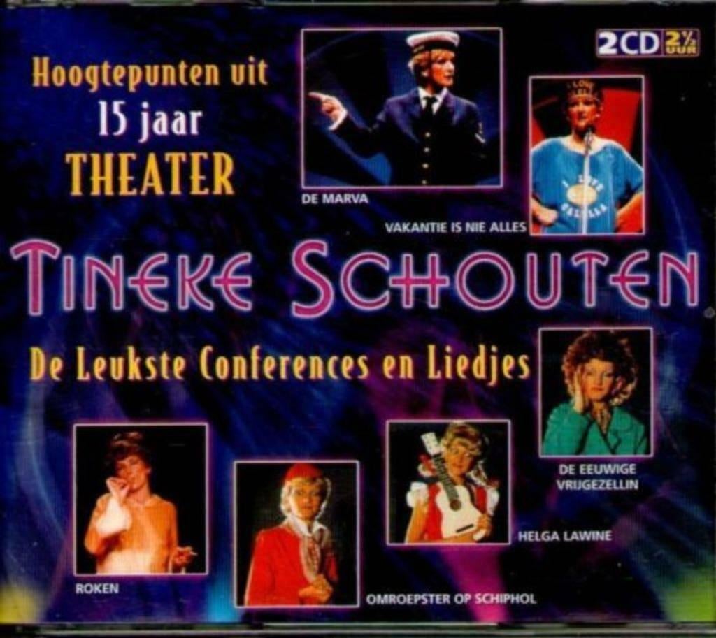 Tineke Schouten hoogtepunten uit 15 jaar theater (2 CD), Ophalen of Verzenden, Zo goed als nieuw