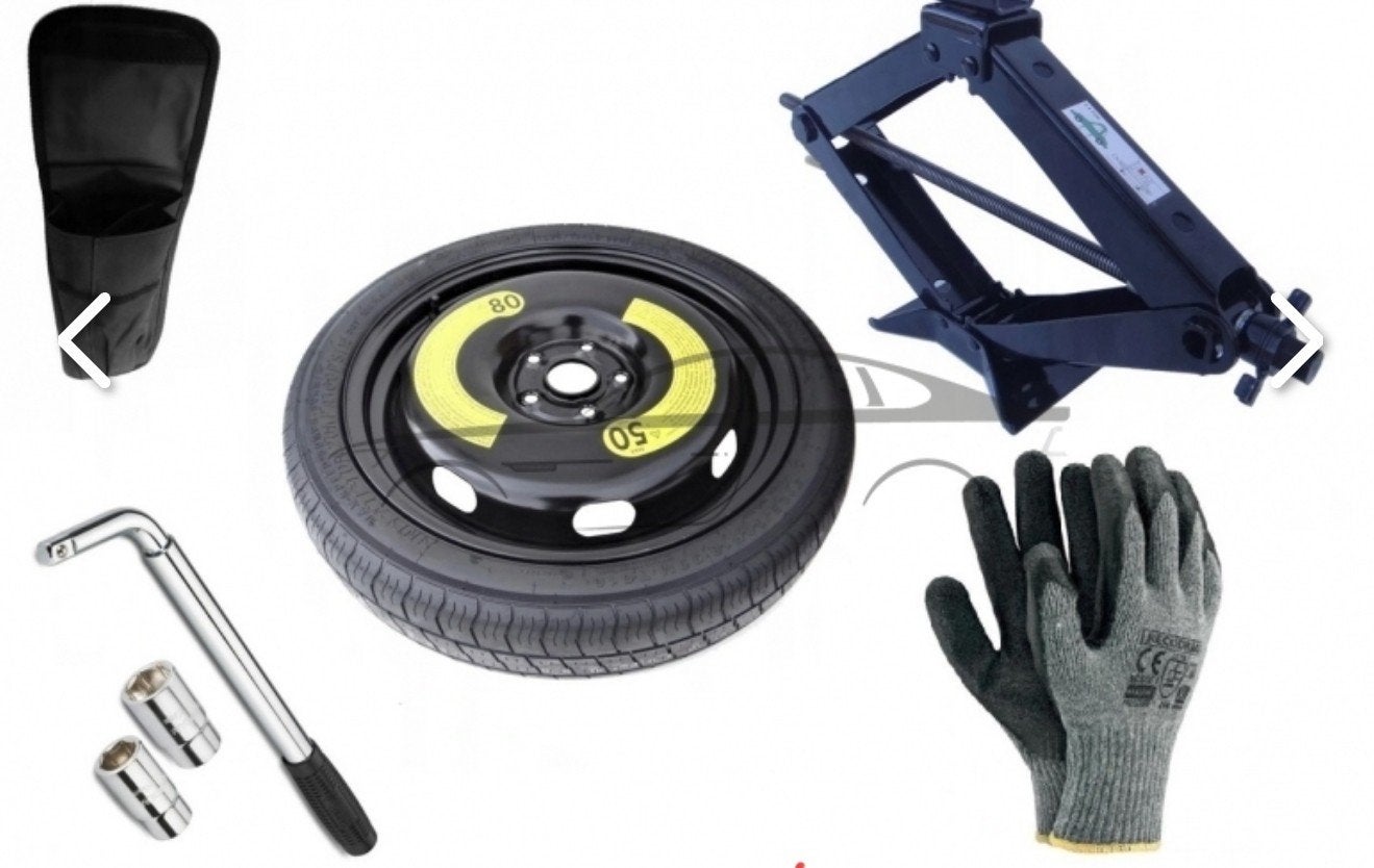 Fiat 500 X Thuisbrenger Set - Reservewiel Krik Sleutel, Ophalen of Verzenden, Gebruikt