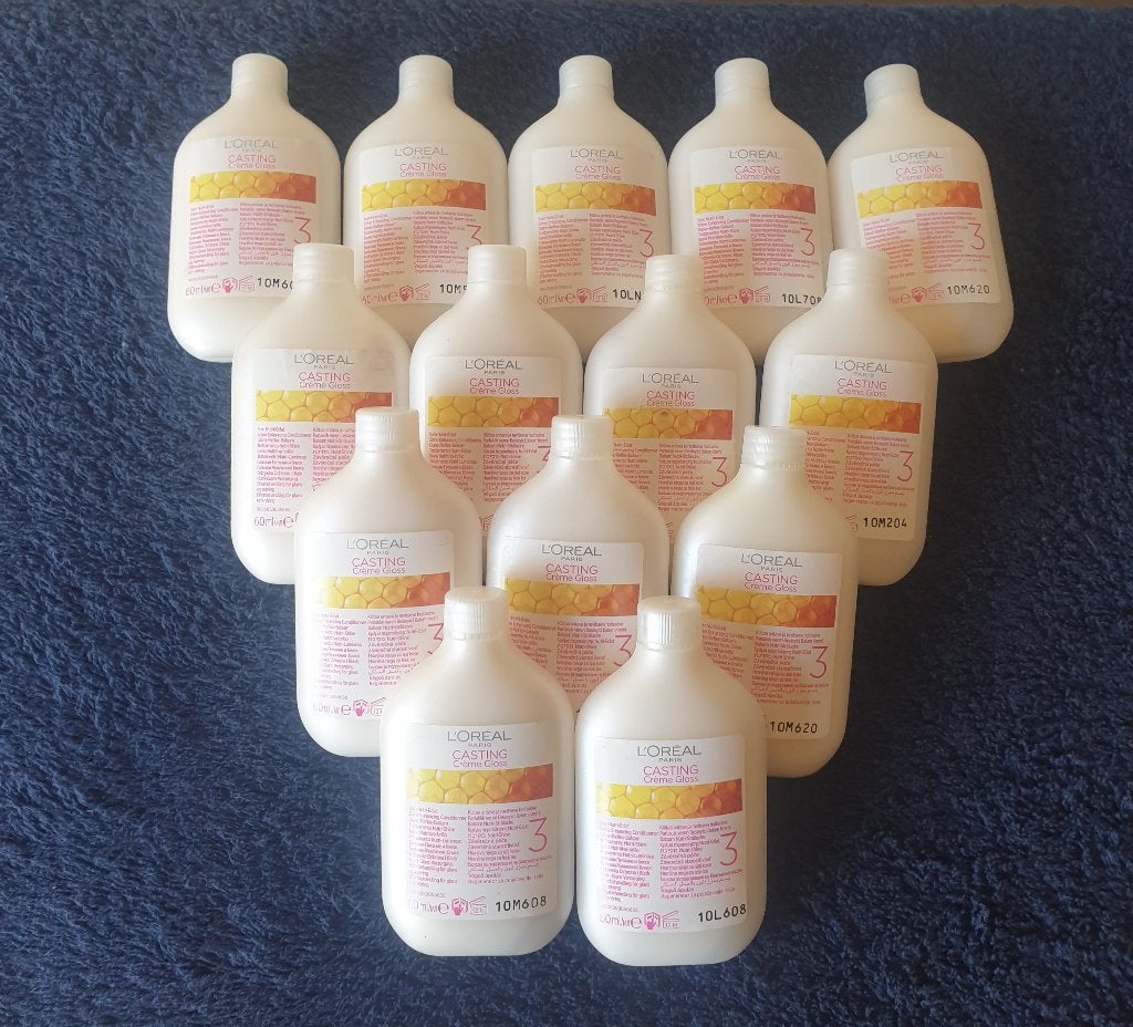 Lóreal conditioner/cremespoeling nutri gloss miniflacon 60ml, Verzenden, Nieuw, Overige typen
