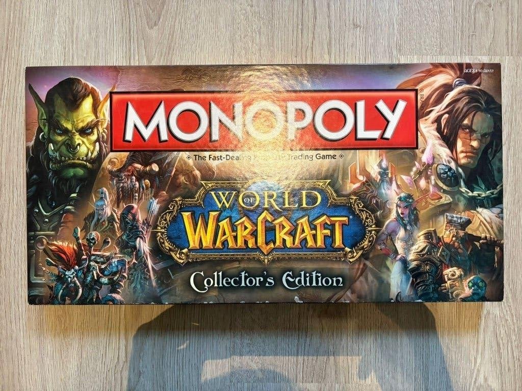 World of Warcraft Monopoly, Hobby en Vrije tijd, Gezelschapsspellen | Bordspellen, Een of twee spelers, Ophalen of Verzenden, Zo goed als nieuw