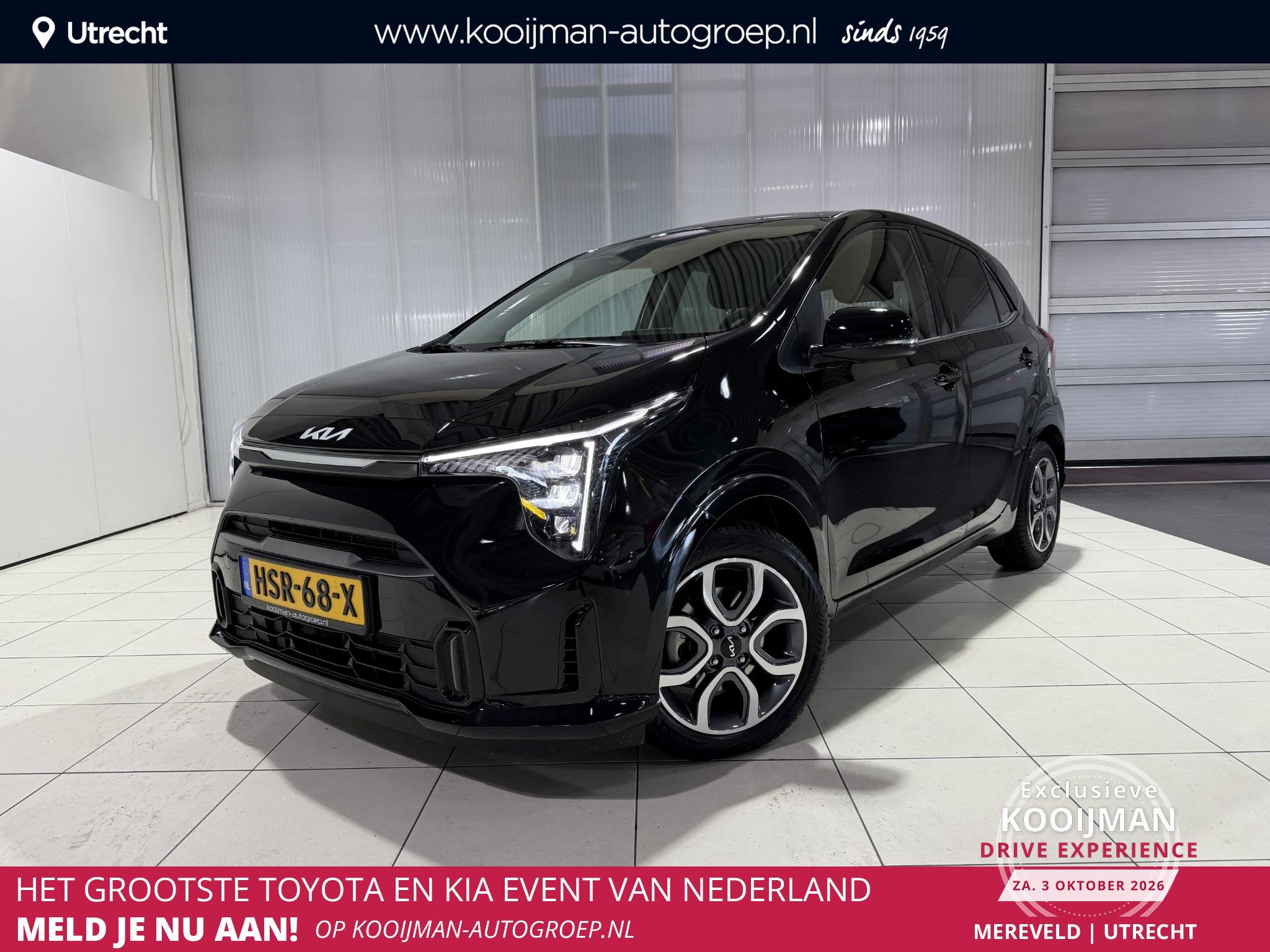 Kia Picanto 1.0 DPI ExecutiveLine Unieke kilometerstand, Sto, Auto's, Voorwielaandrijving, Stof, Euro 6, 4 stoelen