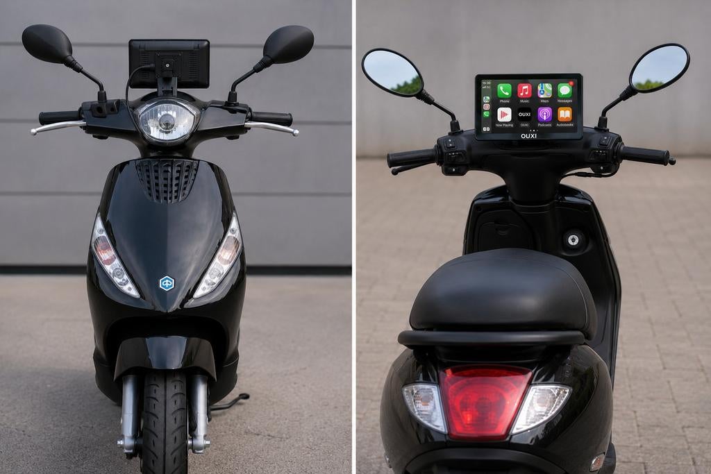 Apple CarPlay & Android Auto Scherm voor Fatbike en Scooter, Fietsen en Brommers, Fietsaccessoires | Fietscomputers, Ophalen of Verzenden