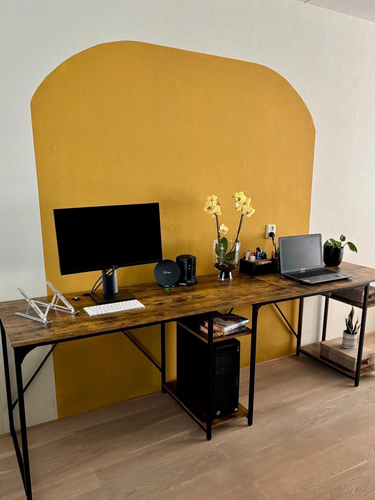 Office Desk, 3 possible type of assembly, Huis en Inrichting, Bureaus, Ophalen, Opbergruimte, Gebruikt, Spaanplaat of MDF