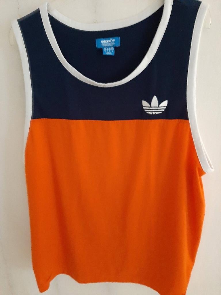 sporthemd merk adidas maat XL heren, Oranje, Ophalen of Verzenden, Adidas, Hardlopen of Fietsen