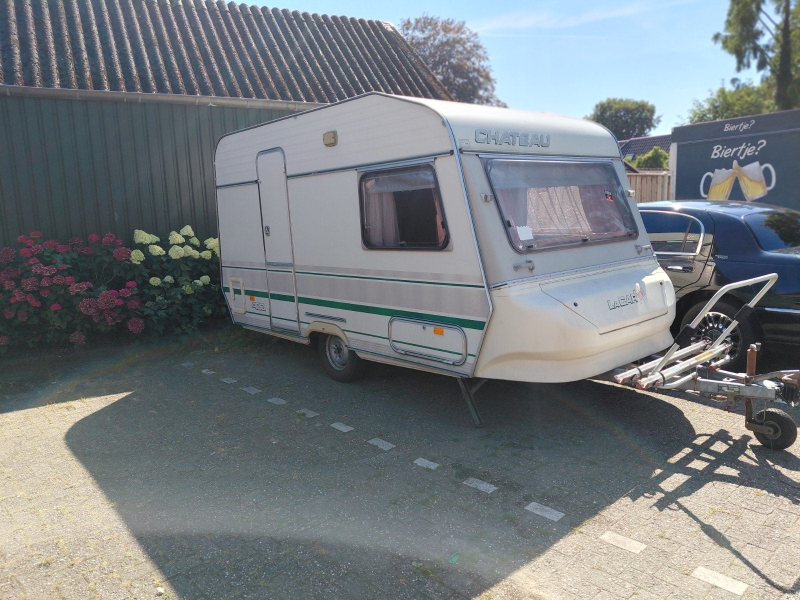Chateau La Car 400 Caravan 1992 met voortent, Chateau, Rondzit, Koelkast, Particulier