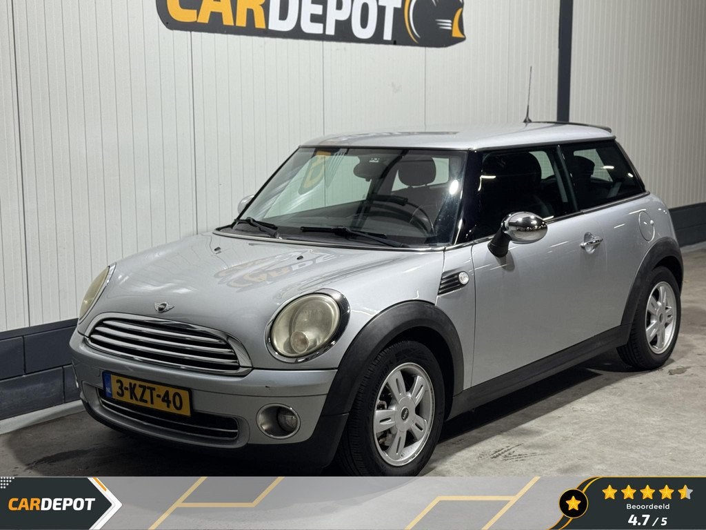 MINI 3-Deurs 1.4 One Pepper, Auto's, Mini, Bedrijf, Te koop, One, ABS, Airbags, Airconditioning, Alarm, Boordcomputer, Centrale vergrendeling