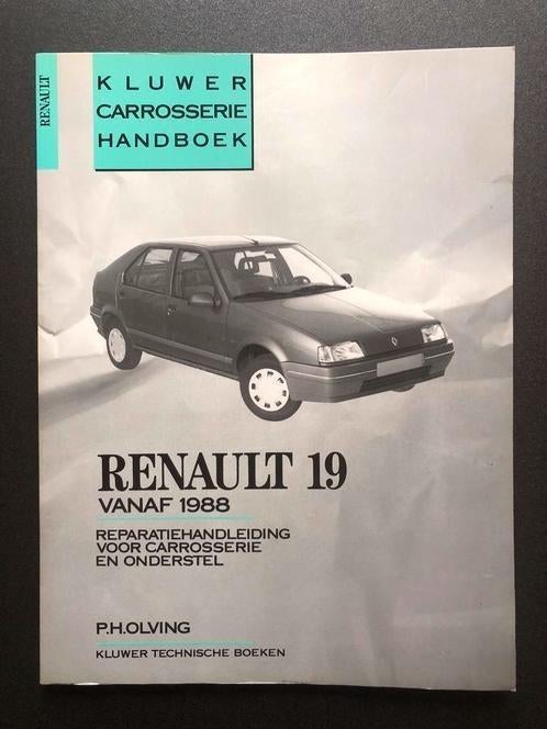 Renault 19 vanaf 1988. Kluwer Carrosserie handboek, Nieuw., Ophalen of Verzenden