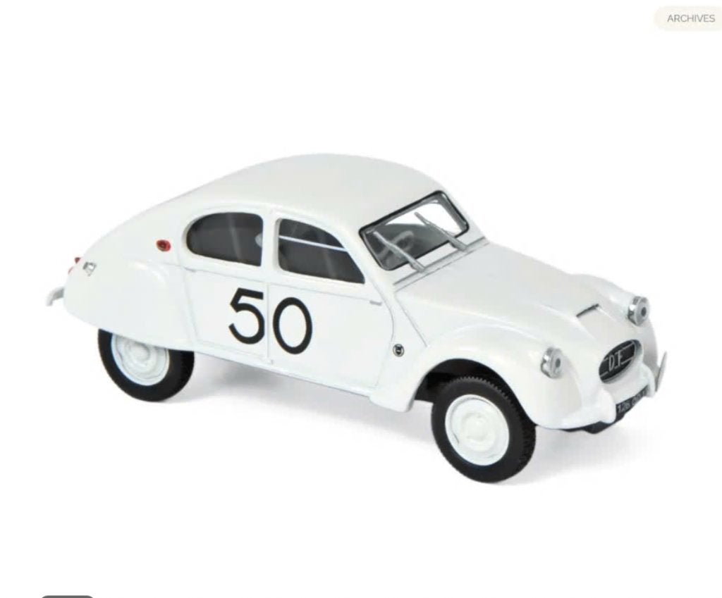 CITROEN 2CV DAGONET RALLYE CHARENTES '56 1/43 NOREV 15139, Verzenden, Nieuw, Auto, Norev