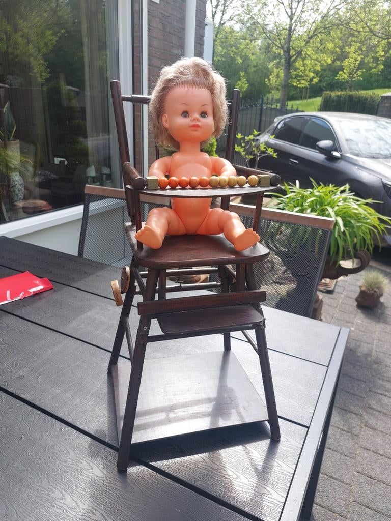 Brocante poppenstoel, Antiek en Kunst, Ophalen