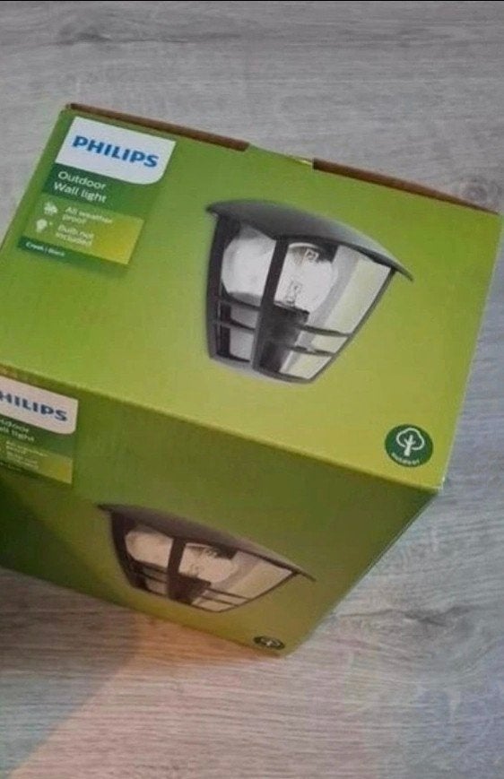 Philips Creek Outdoor Wandlamp - Nieuw in doos, Overige materialen, Minder dan 50 watt, Wandlamp, Nieuw