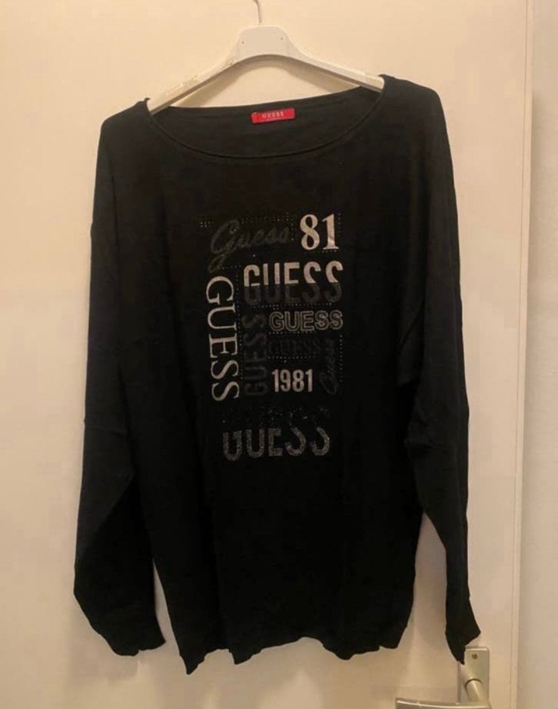 Guess Z.G.A.N., Ophalen of Verzenden, Zo goed als nieuw, Maat 46/48 (XL) of groter, Lange mouw