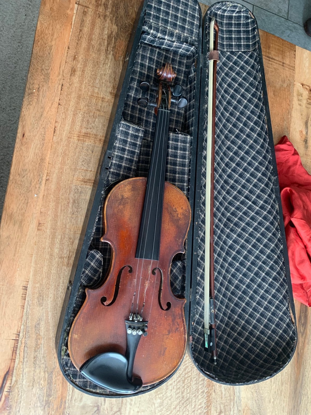 Viool antiek 3/4 stradivarius, Ophalen, Gebruikt, 3/4-viool, Viool
