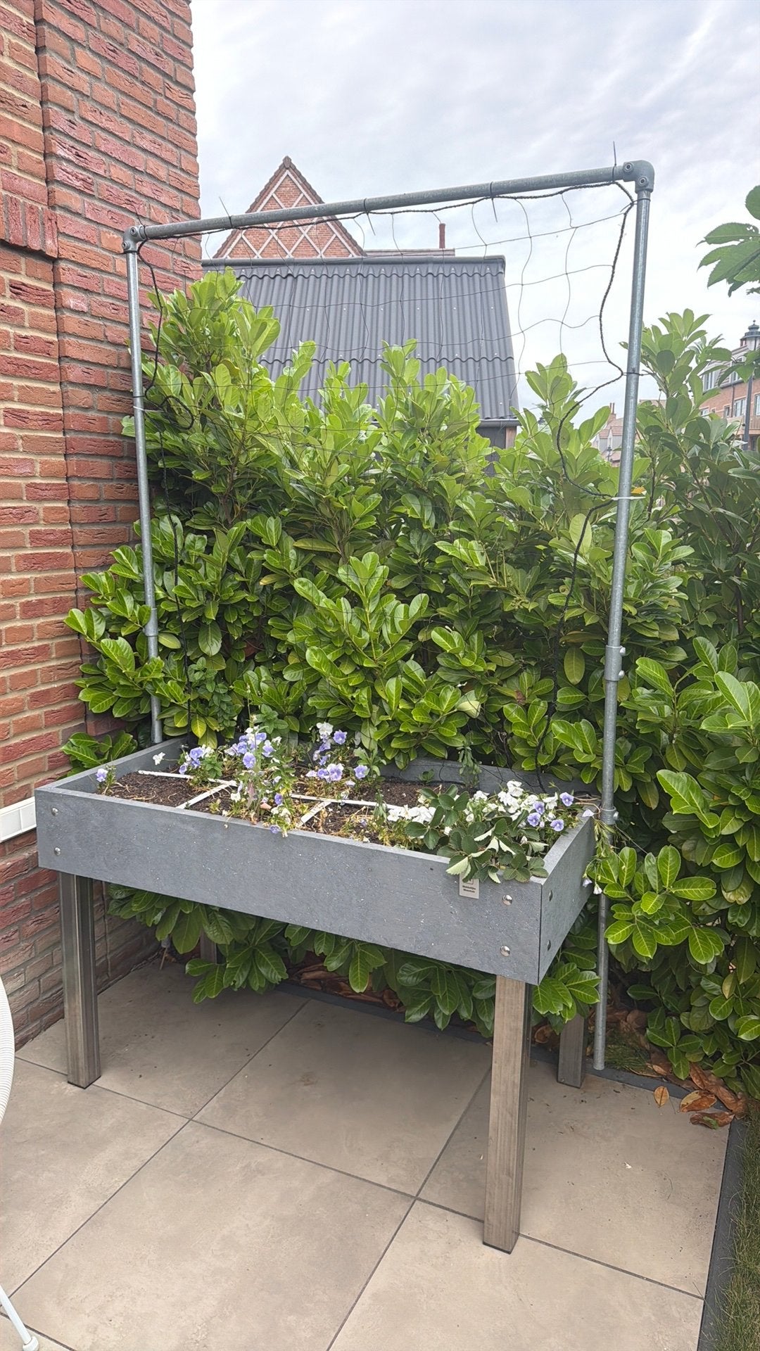 MM-hero 8 vakken tafel met rek, Ophalen, Gebruikt, Kweektafel