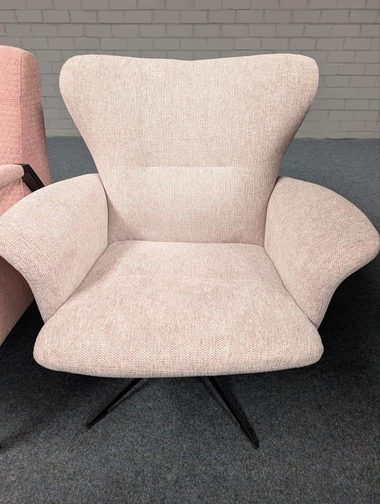 Feelings Kelly fauteuil, licht roze, nieuw, Huis en Inrichting, Fauteuils, Ophalen of Verzenden