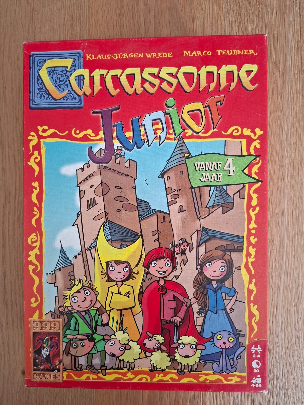 Spel Carassonne Junior. Compleet, Ophalen of Verzenden