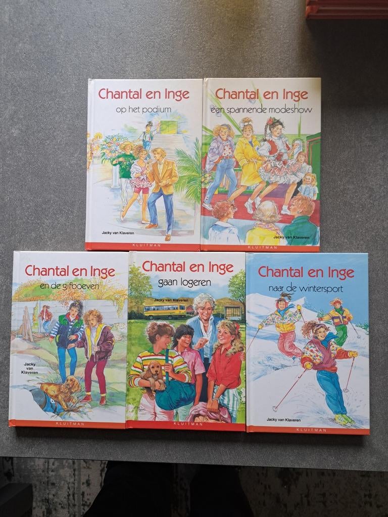 Chantal en Inge boekenreeks (5 delen) - Jeugdboeken, Boeken, Ophalen, Gelezen, Jacky van Klaveren, Fictie