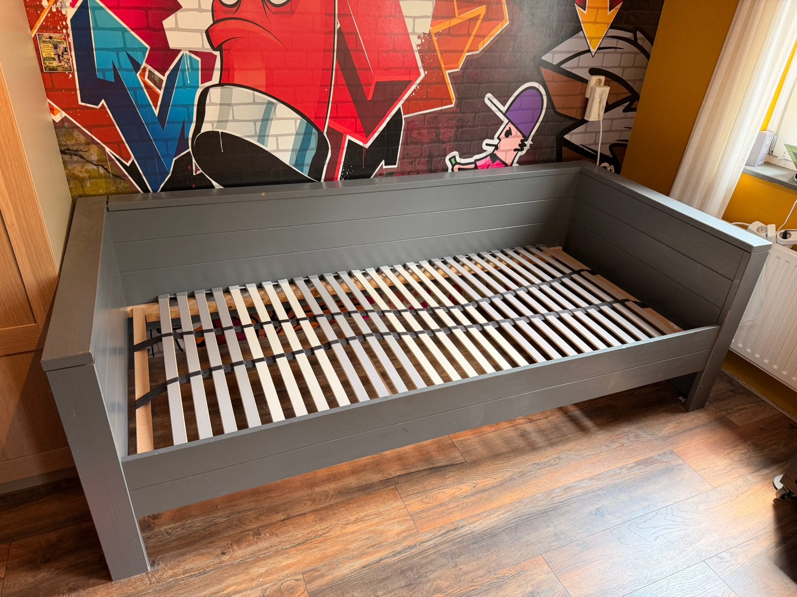 Lattenbodem 90x200 Ikea Lonset, Ophalen, 90 cm, Zo goed als nieuw, 200 cm