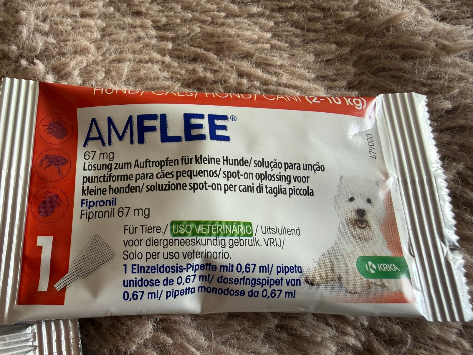Pipet tegen vlooien en teken, Ophalen of Verzenden, Nieuw