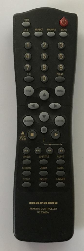 Marantz afstandsbediening RC7000DV {3619}, Audio, Tv en Foto, Afstandsbedieningen, Ophalen of Verzenden, Gebruikt
