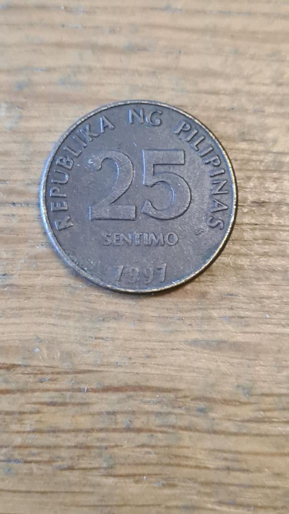 Filipijnen - 25 Sentimos 1997 (D6), Verzenden, Zuidoost-Azië, Losse munt