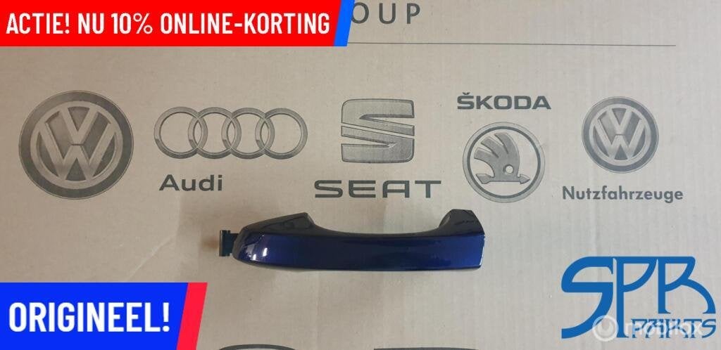 GOLF 7 VII LC5B LINKS Deurgreep Linksvoor Linksachter GREEP, Volkswagen, Nieuw, Ophalen of Verzenden, Volkswagen