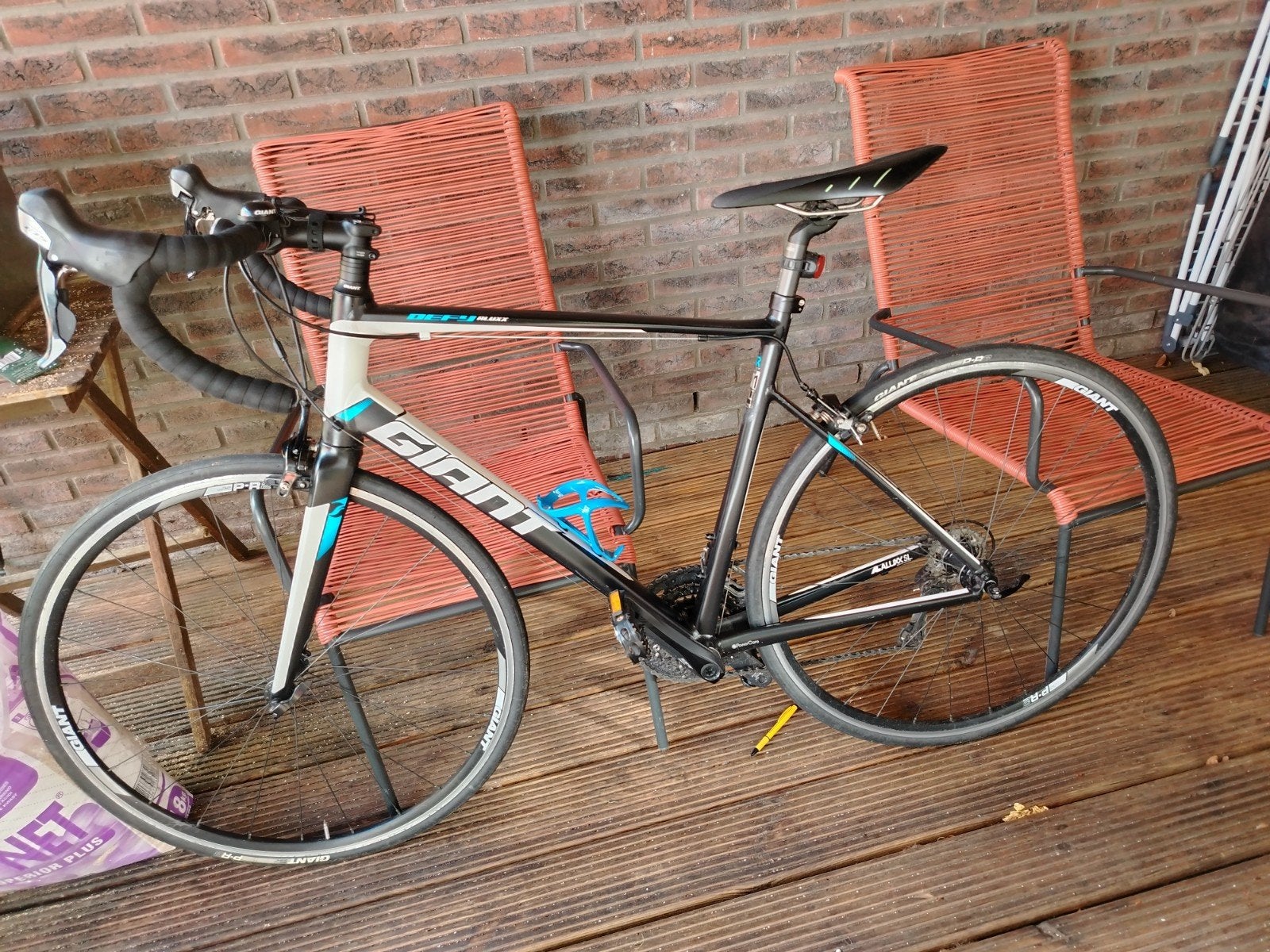 Giant Defy Allux racefiets, Shimano 105, framemaat 53, Fietsen en Brommers, Fietsen | Racefietsen, 49 tot 53 cm, Ophalen, Zo goed als nieuw