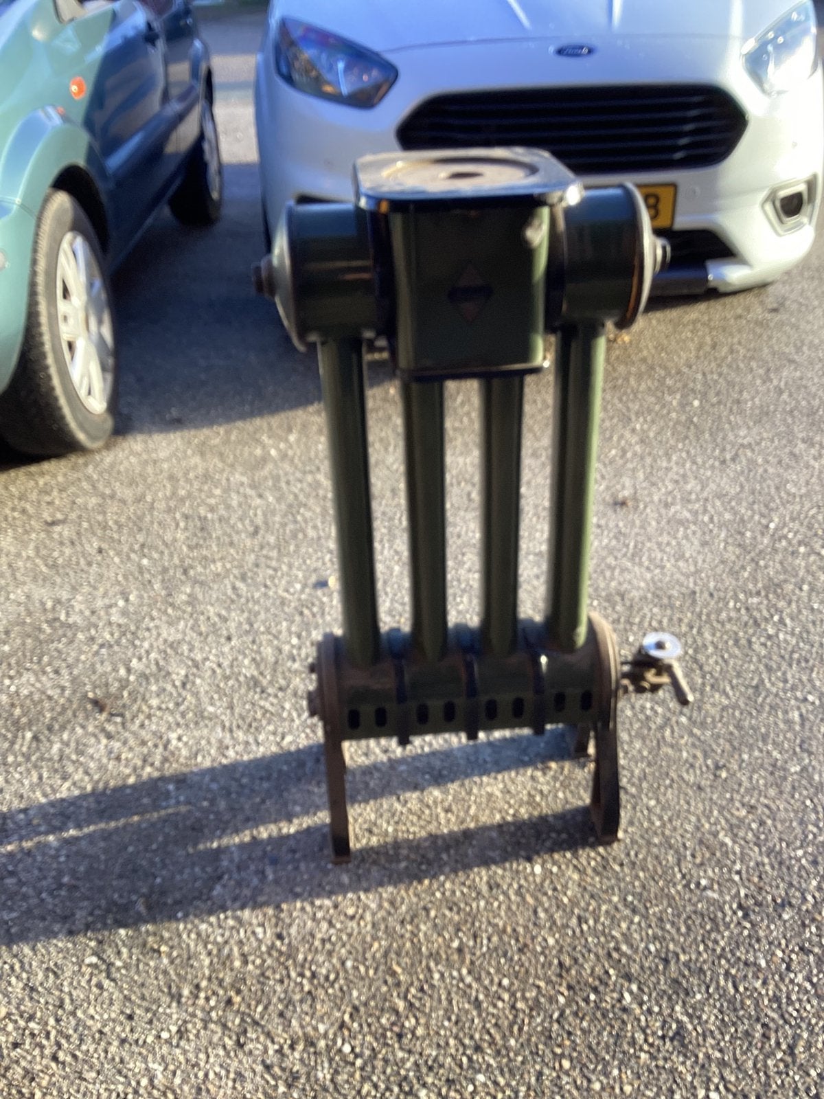 Antieke dordrecht gas kachel, Antiek en Kunst, Curiosa en Brocante, Ophalen of Verzenden