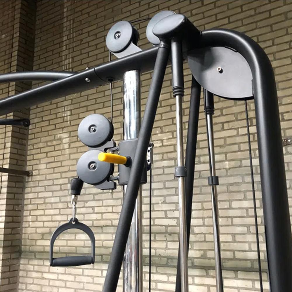 GymFit – Cable Crossover – Dual Pulley, Ophalen of Verzenden, Gebruikt, Benen, Overige typen