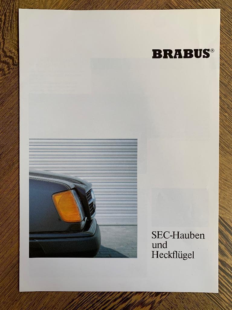 Flyer Mercedes-Benz Brabus spoilerset nieuw, Boeken, Auto's | Folders en Tijdschriften, Zo goed als nieuw, Mercedes, Ophalen of Verzenden