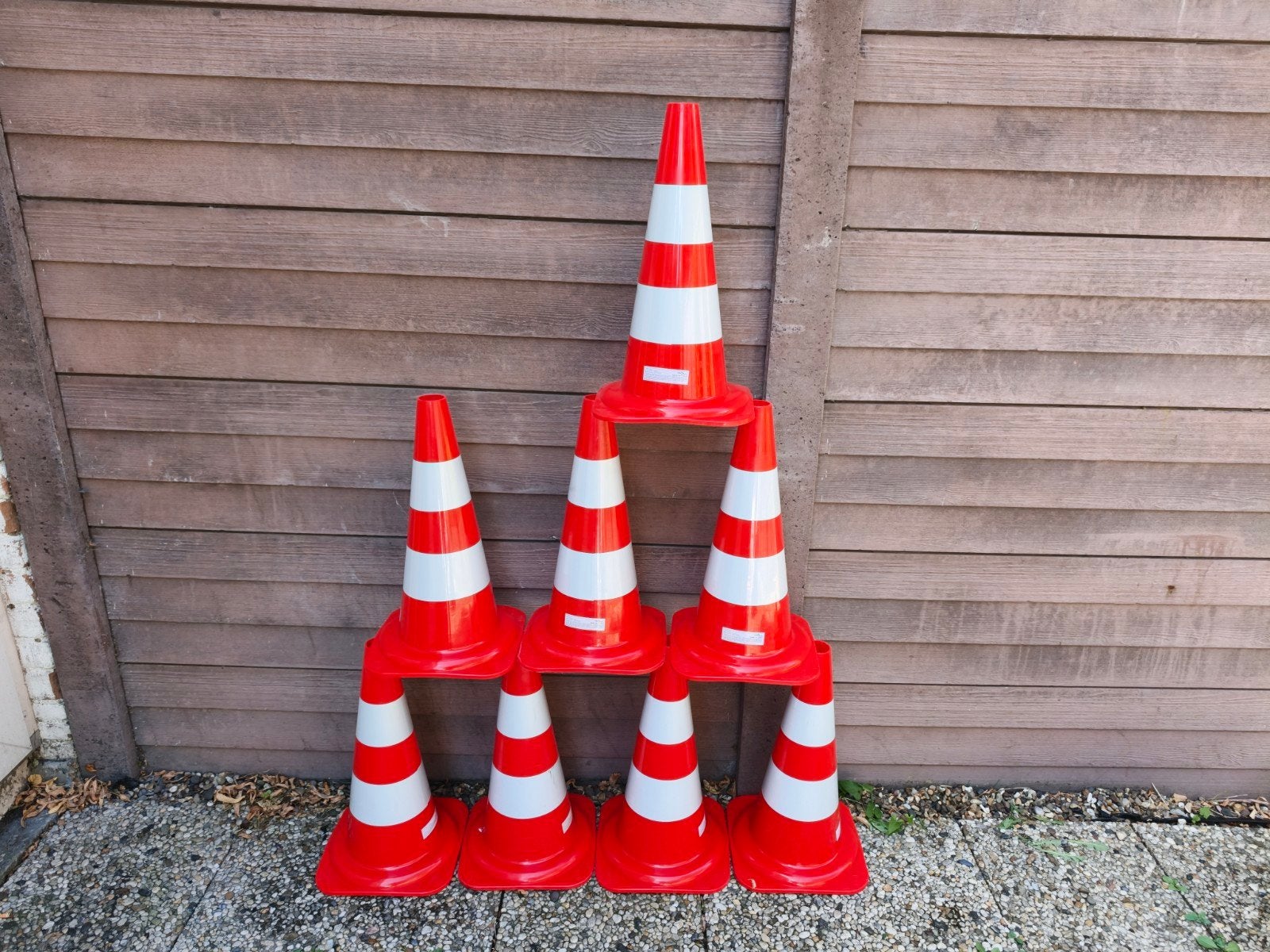 Nieuwe verkeerskegel - 50 cm hoog x 8 stuks, Ophalen, Nieuw