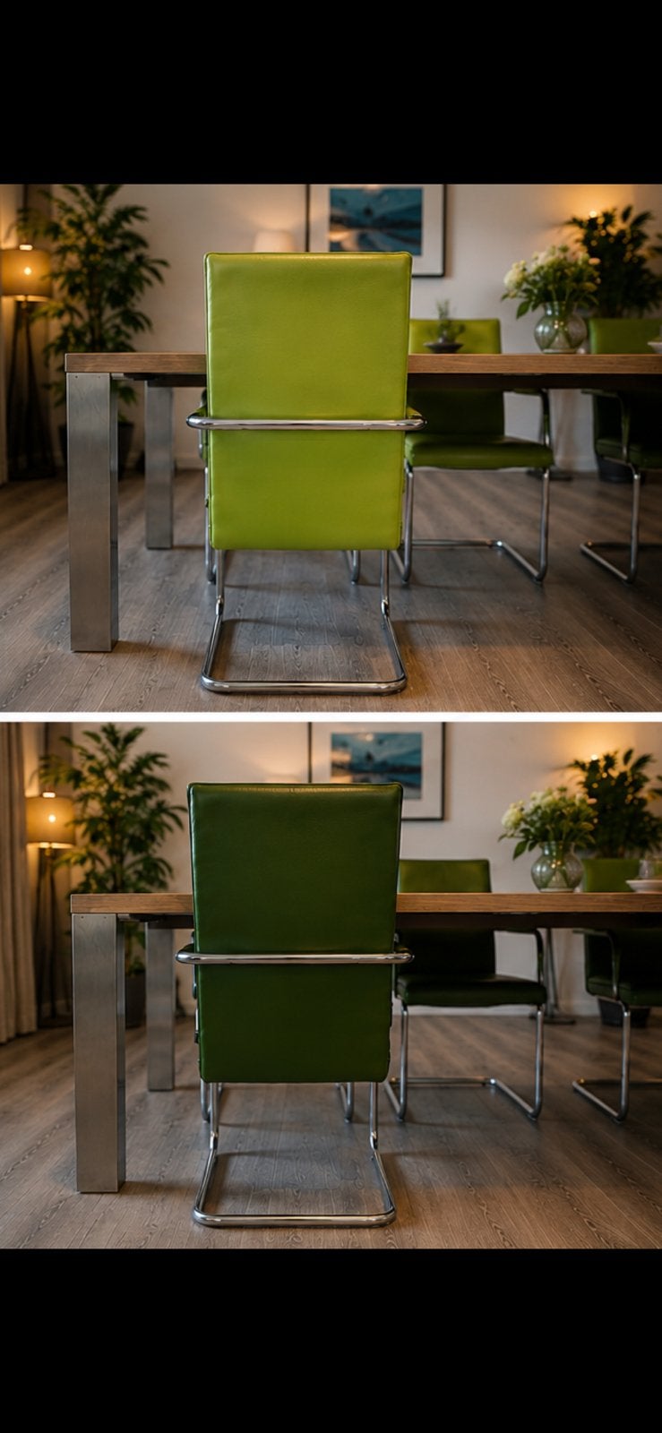 KFF Design Stoelen - Zo goed als nieuw, Duitse kwaliteit, Huis en Inrichting, Stoelen, Ophalen, Overige kleuren, Leer, Zo goed als nieuw