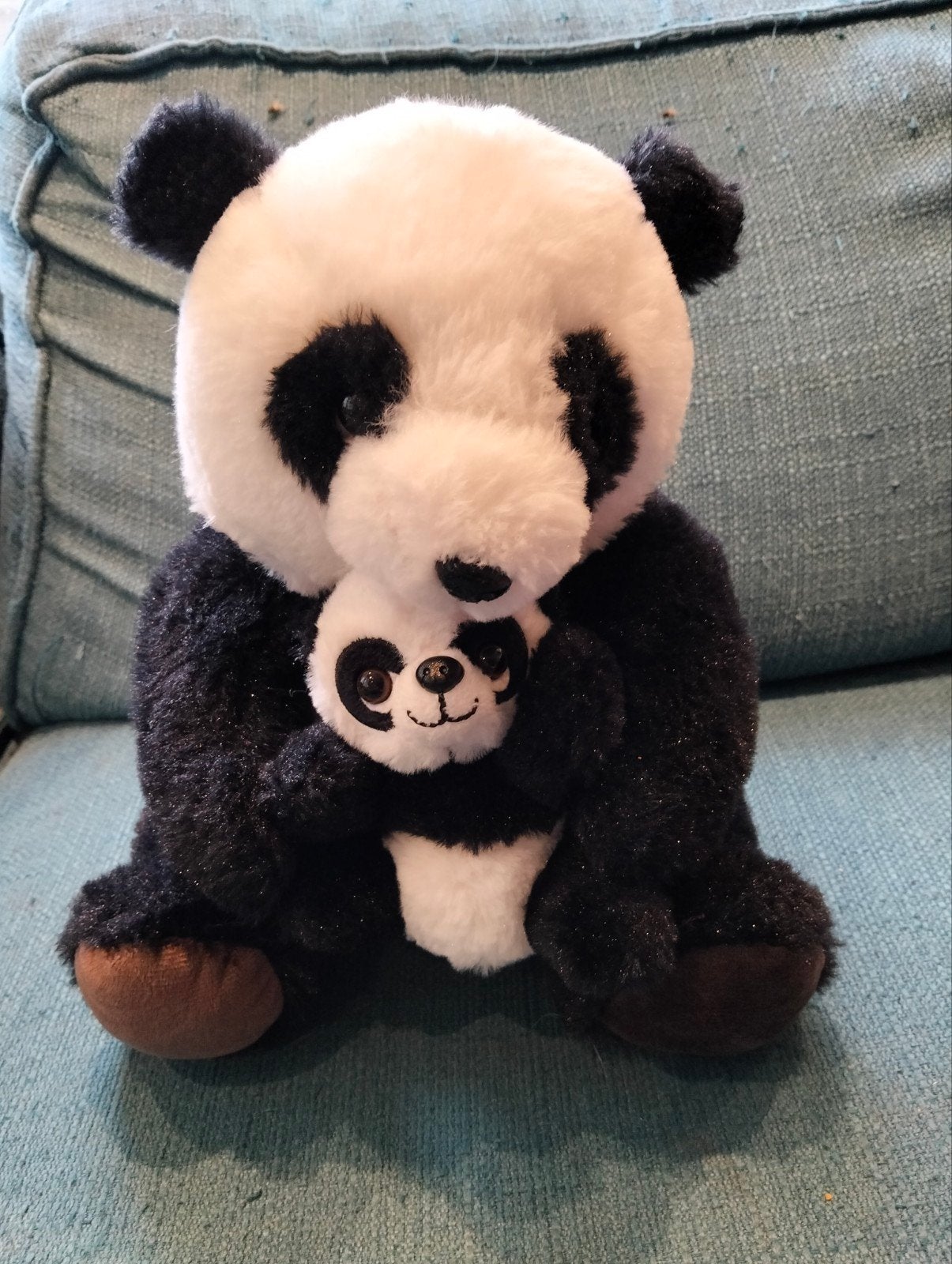 HEMA Pandabeer/ panda knuffel met baby, Ophalen