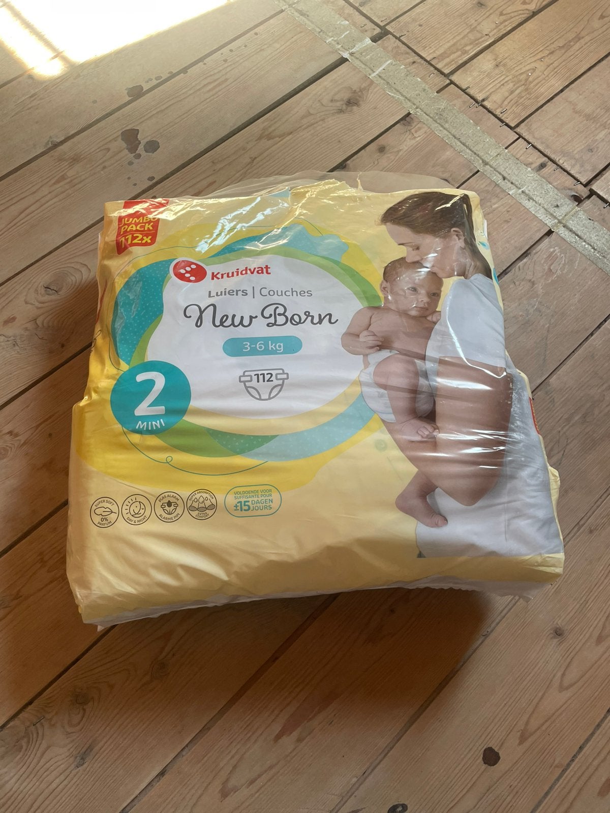 Luiers 3-6 kg, Ophalen
