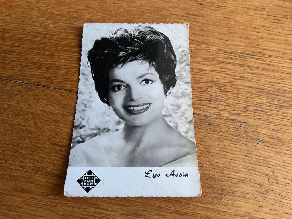 A133 Lys Assia lees SONG PARADE 20 songteksten, Verzamelen, Ophalen of Verzenden, Zo goed als nieuw, Foto of Kaart