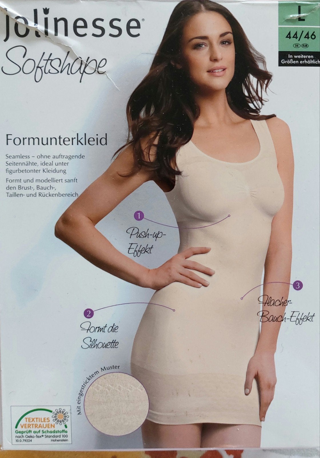 Julinesse software onderjurk in creme en zwart, nieuw, L, Jolinesse, Ophalen of Verzenden, Zwart, Overige typen