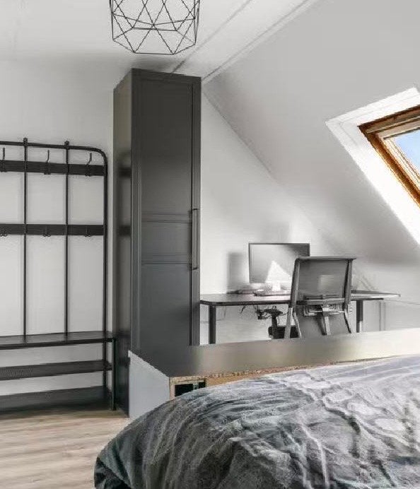 IKEA Pax kledingkast met roede en 4 planken, Ophalen, Met plank(en), Gebruikt, 200 cm of meer