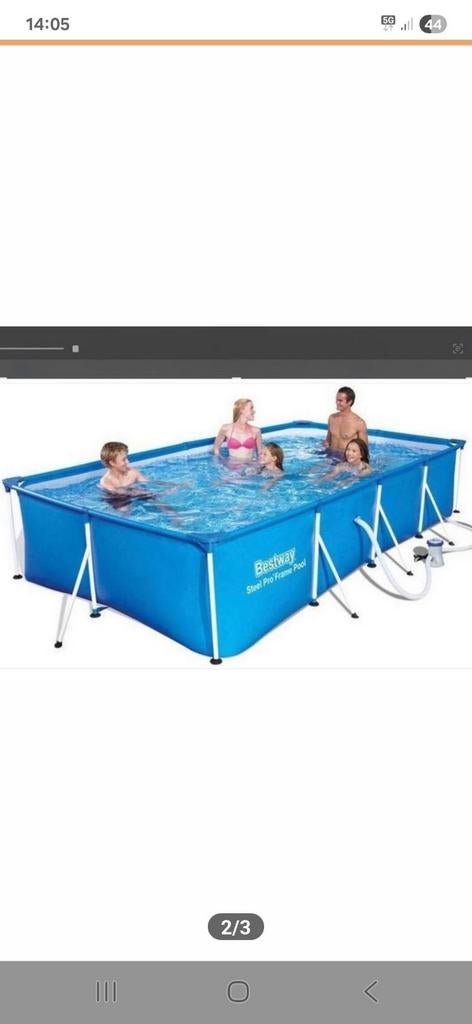 Zwembad, Ophalen, Minder dan 80 cm, Opzetzwembad, Rechthoekig