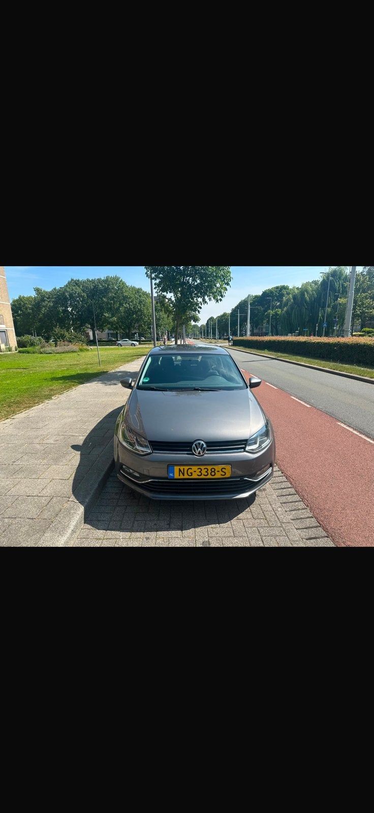 Volkswagen Polo 1.0 TSI 55KW 2014 Grijs, Auto's, Volkswagen, Handgeschakeld, Particulier, 3 cilinders, 955 kg