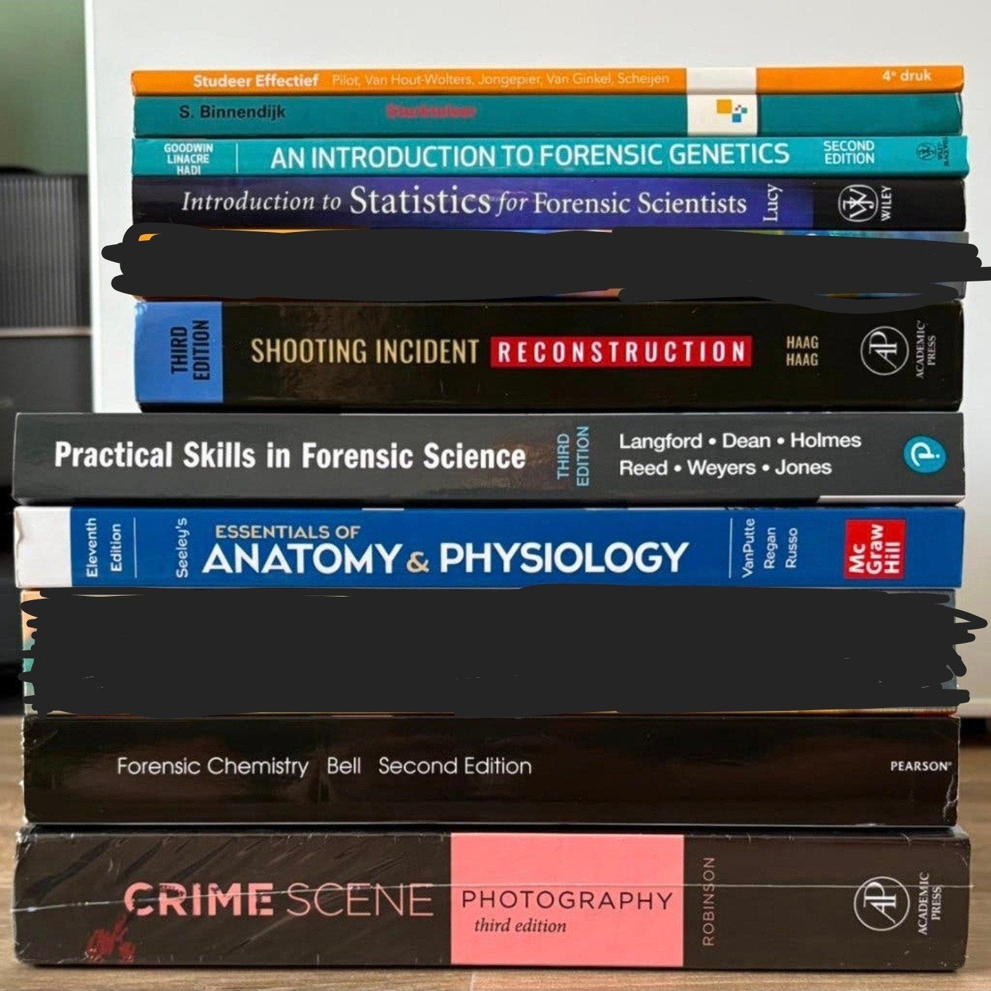 Studieboeken voor HBO Forensisch Onderzoek (goed als nieuw!), Ophalen of Verzenden, Beta, Zo goed als nieuw, HBO