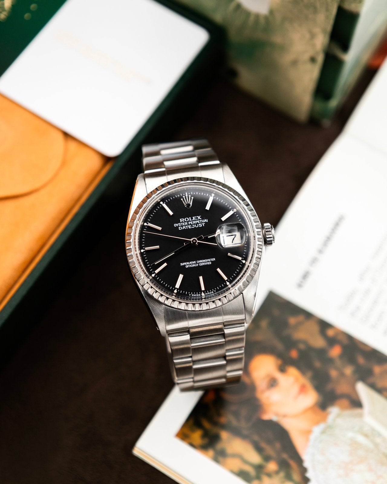 Rolex 1603 Perpetual Datejust - Rolex Serviced - Compleet, Staal, Polshorloge, Ophalen of Verzenden, Zo goed als nieuw