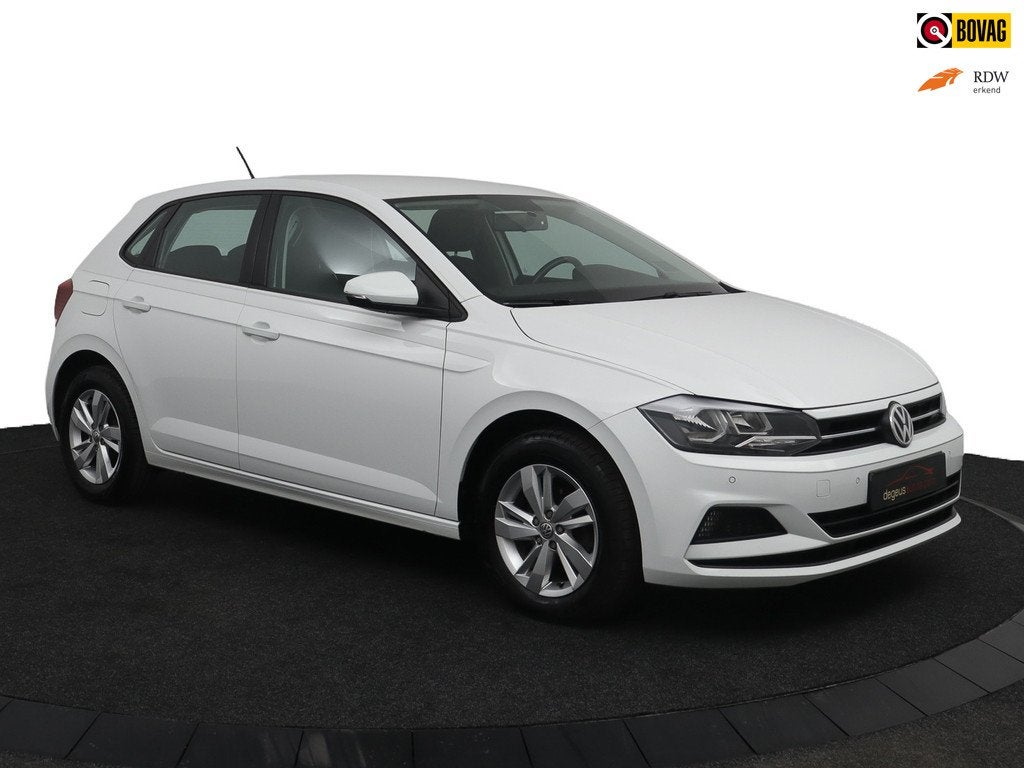 Volkswagen Polo 1.0 Comfortline, Voorwielaandrijving, Stof, Gebruikt, Zwart