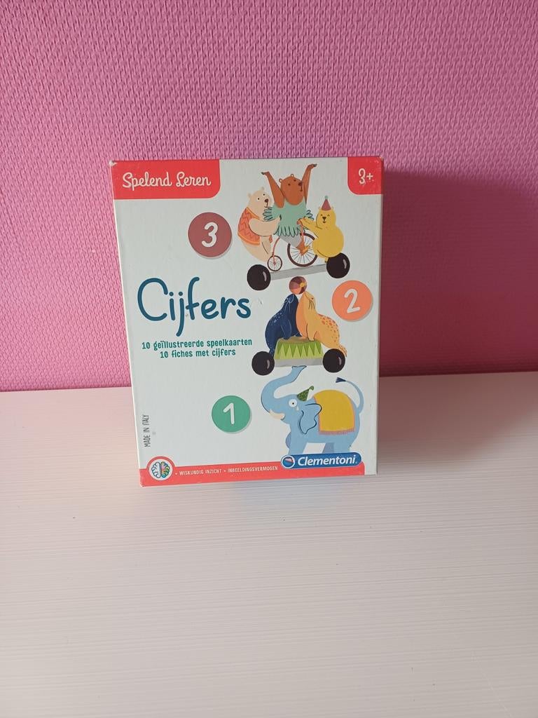 Spelend leren cijfers van Clementoni, Ophalen of Verzenden, Gebruikt, Rekenen